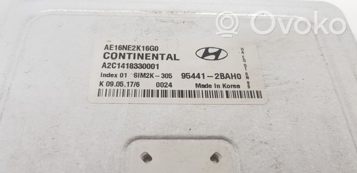 Hyundai Ioniq Centralina/modulo scatola del cambio 954412BHAH0