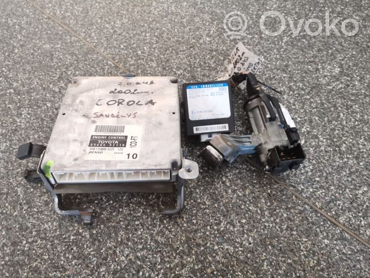 Toyota Corolla E120 E130 Kit calculateur ECU et verrouillage 8978302020