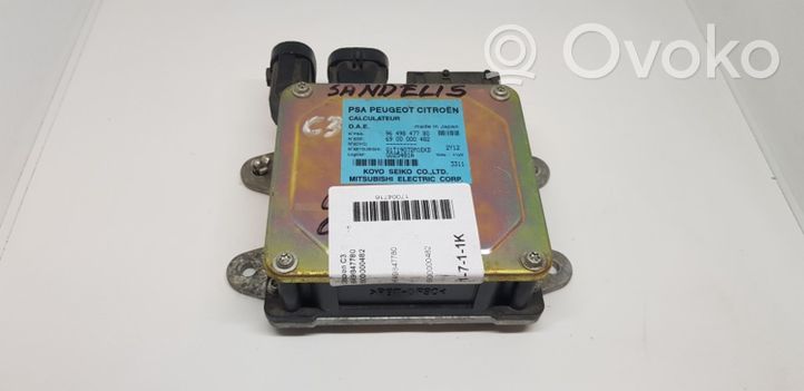 Citroen C3 Module confort 9649847780