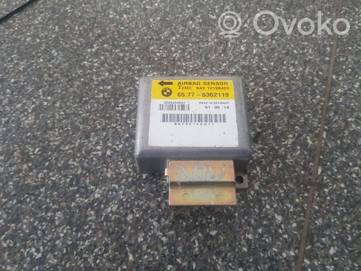 BMW 3 E36 Module de contrôle airbag 8362119