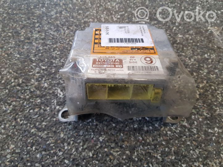 Toyota Yaris Module de contrôle airbag 8917052090