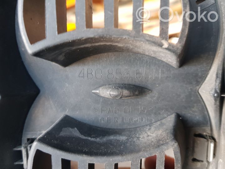 Audi A6 S6 C5 4B Grotelės viršutinės 4B0853651F