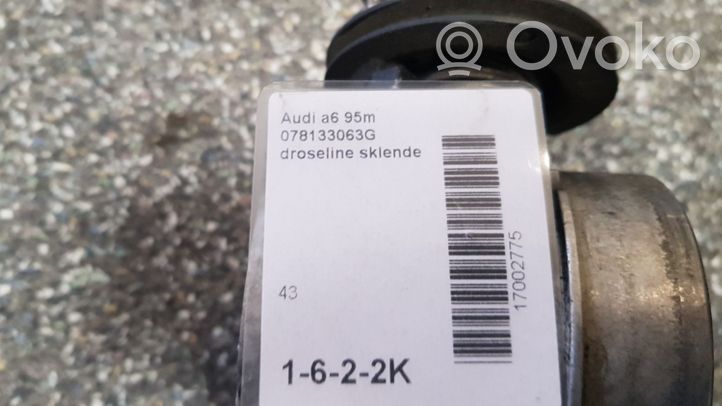 Audi A6 S6 C5 4B Clapet d'étranglement 078133063G