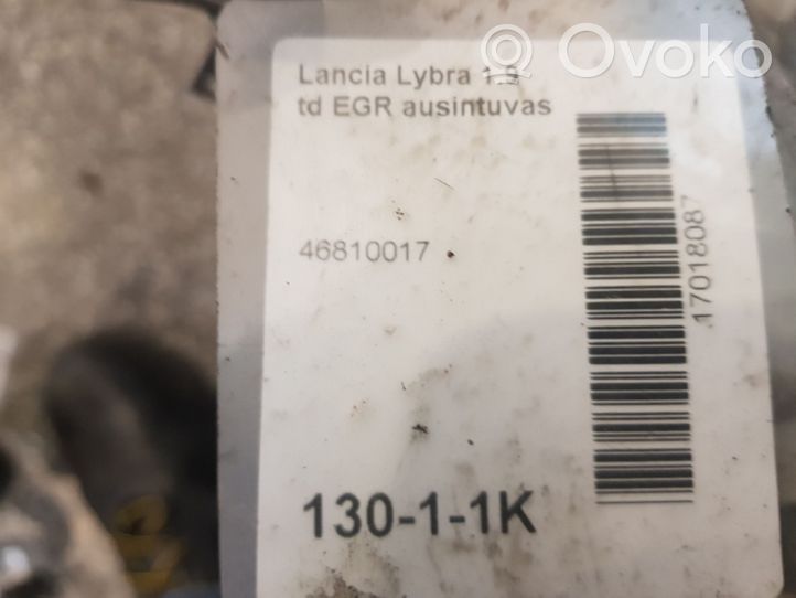 Lancia Lybra EGR-venttiili 46810017