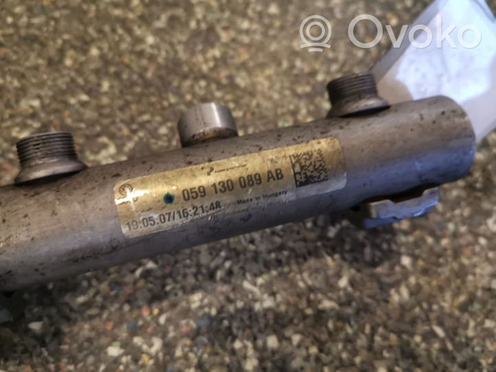 Audi A6 S6 C6 4F Tuyau de conduite principale de carburant 059130089AB