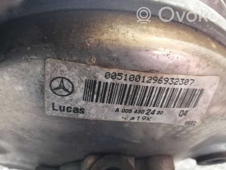 Mercedes-Benz S W220 Stabdžių vakuumo pūslė A0054302430