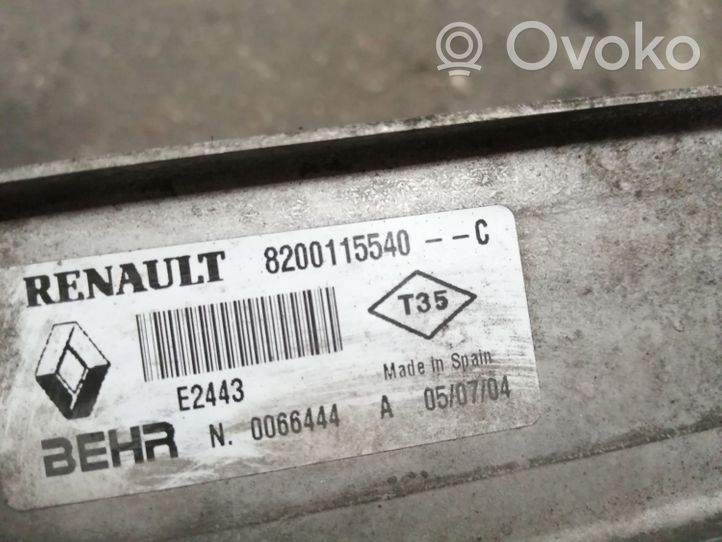 Renault Scenic II -  Grand scenic II Радиатор интеркулера 8200115540