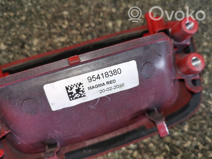 Opel Mokka Uchwyt / Rączka zewnętrzna otwierania klapy tylnej / bagażnika 95418380