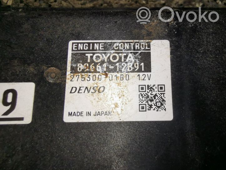 Toyota Corolla E140 E150 Moottorin ohjainlaite/moduuli 8966112B91