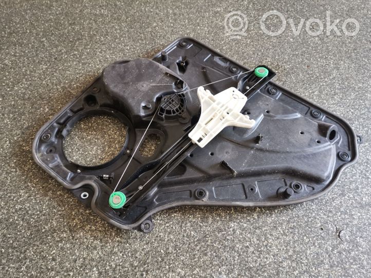 Volkswagen Golf VI Fensterhebermechanismus ohne Motor Tür hinten 5K4839729J