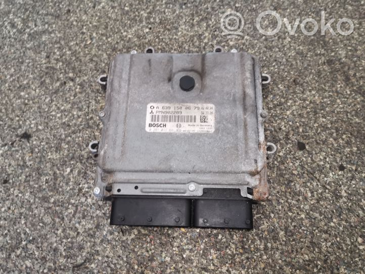 Mitsubishi Colt CZ3 Calculateur moteur ECU A6391500679