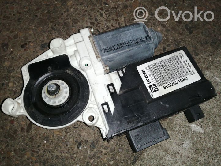 Citroen C5 Moteur de lève-vitre de porte avant 9632531980