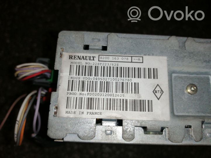 Renault Vel Satis GPS-navigaation ohjainlaite/moduuli 8200163078A