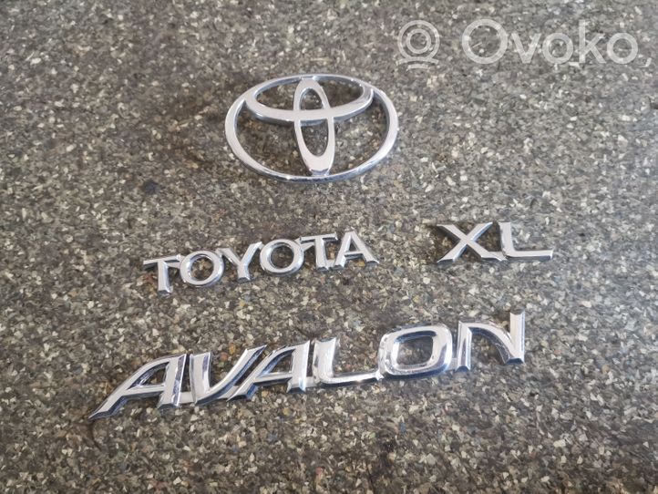 Toyota Avalon XX20 Valmistajan merkki/mallikirjaimet 