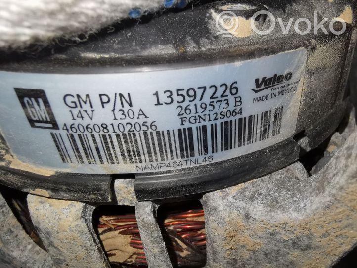 Buick Encore I Generator/alternator 13597226