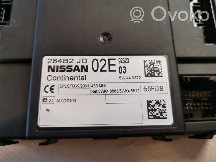 Nissan Qashqai+2 Module confort 284B2JD02E