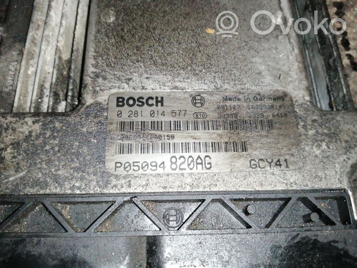 Dodge Journey Sterownik / Moduł ECU 0281014577