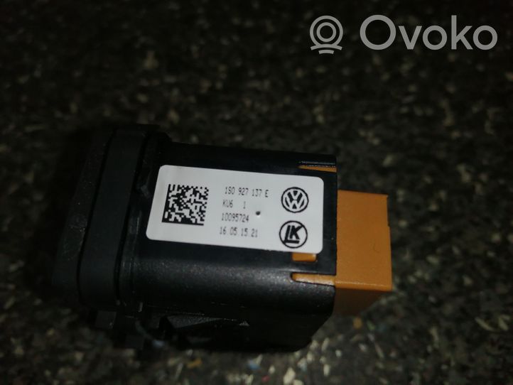 Volkswagen Up Przełączniki podgrzewania foteli 1S0927137E
