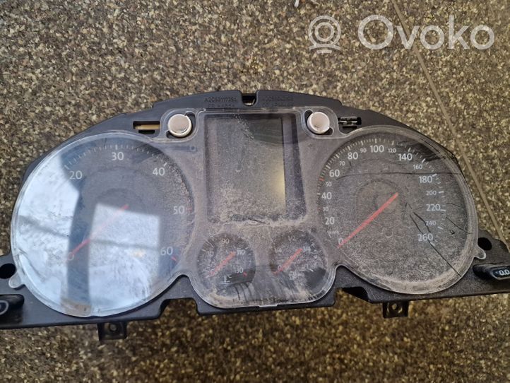 Volkswagen PASSAT B6 Speedometer (instrument cluster) 3C0920871E