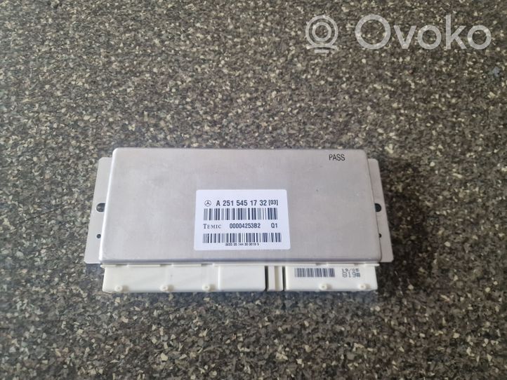 Mercedes-Benz ML W164 Module confort A2515451732