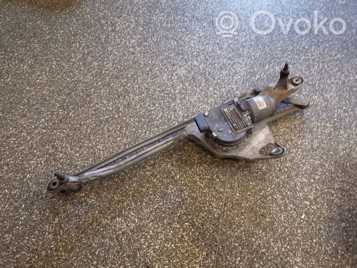 Audi A8 S8 D3 4E Tringlerie et moteur d'essuie-glace avant 4E1955023K