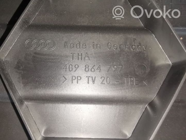 Audi A6 S6 C7 4G Tappeto di rivestimento del fondo del bagagliaio/baule 4G9864797