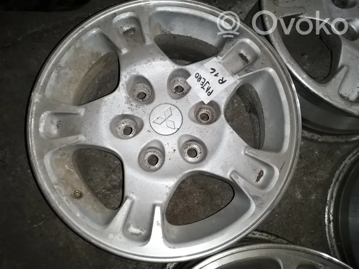 Mitsubishi Pajero R 16 alumīnija - vieglmetāla disks (-i) 