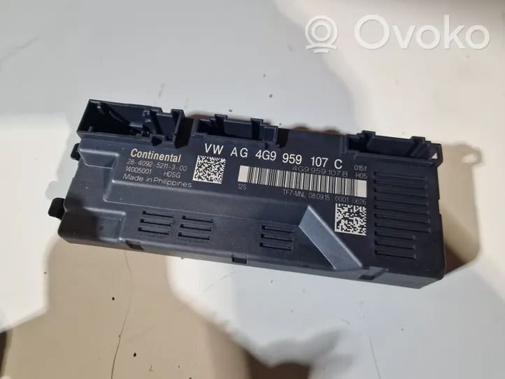 Audi A6 S6 C7 4G Citu veidu vadības bloki / moduļi 4G9959107C