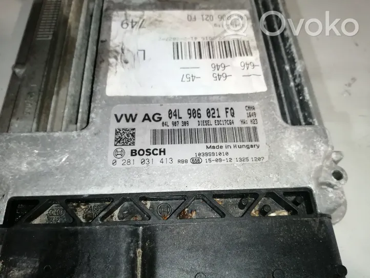 Audi A6 S6 C7 4G Calculateur moteur ECU 04L906021FQ