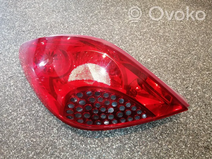 Peugeot 207 Lampa tylna 9649986680