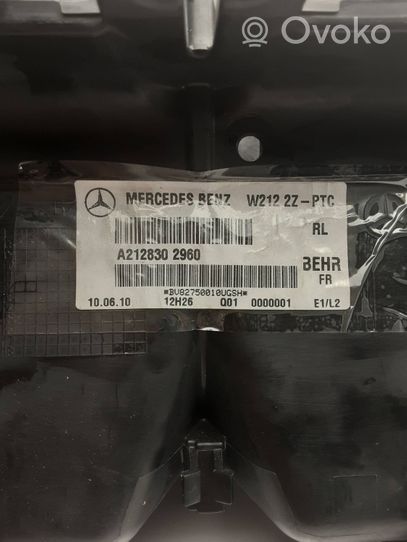 Mercedes-Benz E W212 Scatola climatizzatore riscaldamento abitacolo assemblata A2128302960