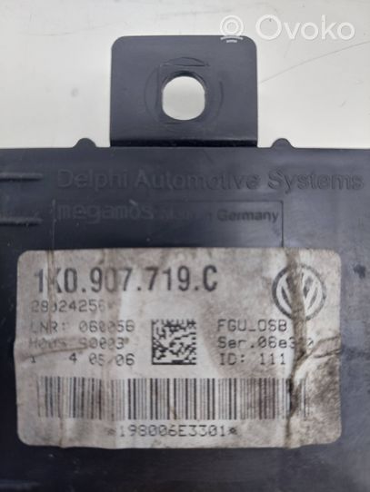 Volkswagen Caddy Alarm control unit/module 1K0907719C