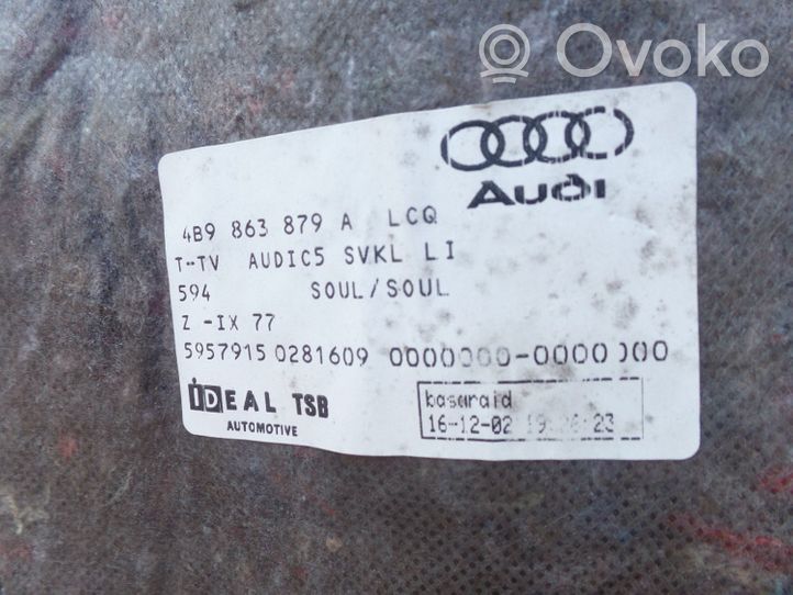 Audi A6 S6 C5 4B Garniture panneau latérale du coffre 