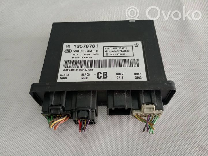 Opel Ampera Module de contrôle sans clé Go 13578781