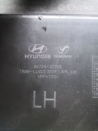 Hyundai i40 Apatinis, bagažinės šono, apdailos skydas 857343Z006