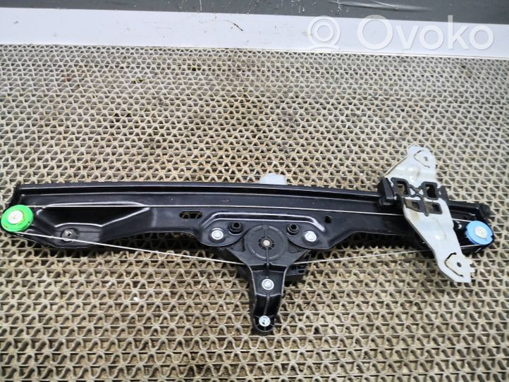 Nissan Qashqai Front door window regulator with motor 807004EA1C