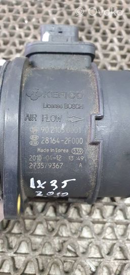 Hyundai ix35 Измеритель потока воздуха 281642F000