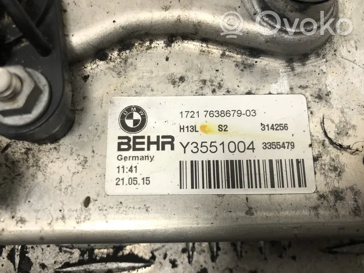 BMW 5 GT F07 Moottoriöljyn jäähdytinlaite 7638679