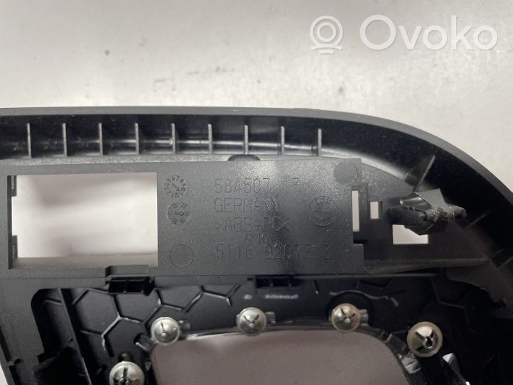 BMW 2 F22 F23 Kita centrinė konsolės (tunelio) detalė 9207313