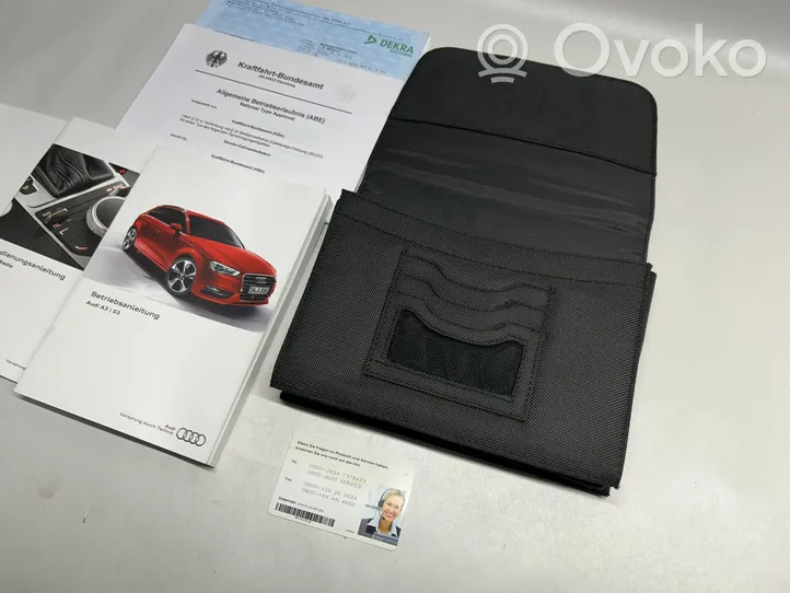 Audi A3 S3 8V Instrukcja obsługi 8V2012721BG