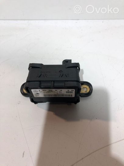 Mercedes-Benz ML W164 ESP acceleration yaw rate sensor 0045423918