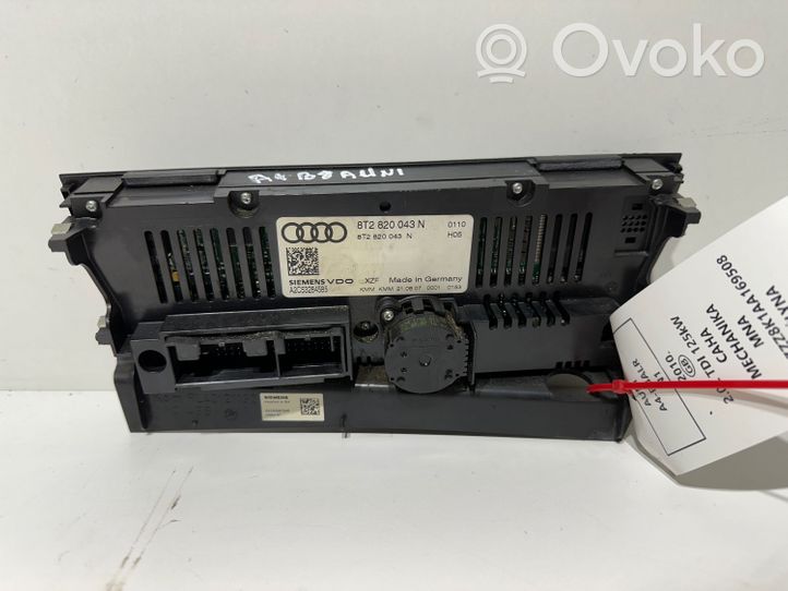 Audi A4 Allroad Gaisa kondicioniera / klimata kontroles / salona apsildes vadības bloks (salonā) 8T2820043N