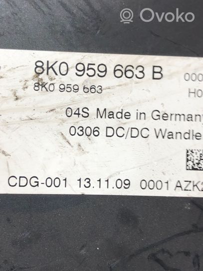 Audi A5 8T 8F Module convertisseur de tension 8K0959663B