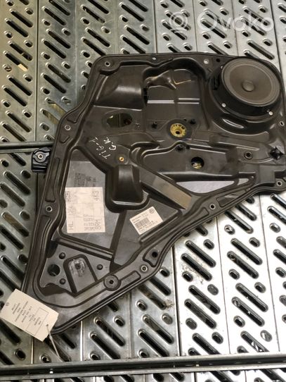 Volkswagen Tiguan Mechanizm podnoszenia szyby tylnej bez silnika 5N0839461A