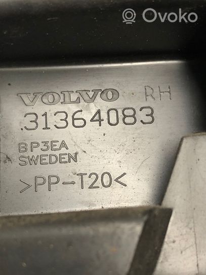 Volvo S80 Uchwyt / Mocowanie zderzaka tylnego 31364083
