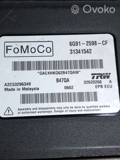Volvo XC60 Modulo di controllo del freno a mano 31341542