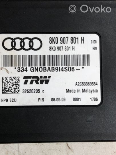 Audi Q5 SQ5 Rankinio stabdžio valdymo blokas 8K0907801H