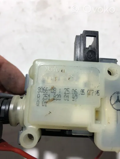 Mercedes-Benz ML W164 Verrouillage du bouchon du réservoir de carburant A2518200197