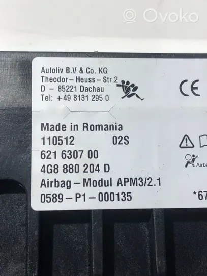 Audi A7 S7 4G Keleivio oro pagalvė 4G8880204D