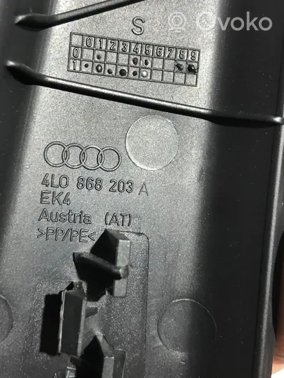 Audi Q7 4L Paneļa dekoratīvās apdares vairogs (sānu) 4L0868203A